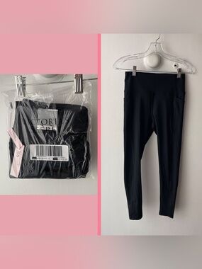 SET OF 2 VICTORIA’S SECRET “ON POINT: FLOW” LEGGINGS - SIZE 6!